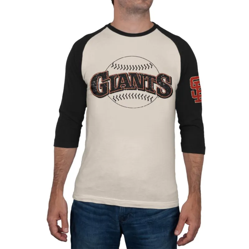 San Francisco Giants - Logo Alliance Raglan sold by Old Glory