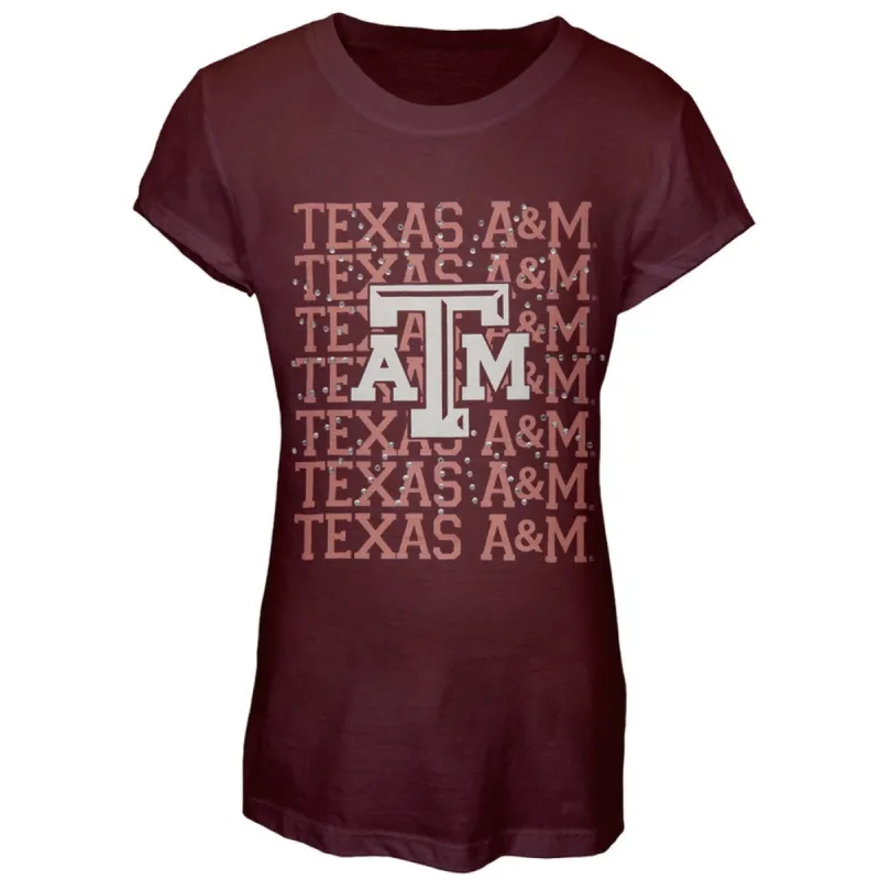 Texas A Aggies - Rhinestone Ray Team Youth T-Shirt sold by Old Glory