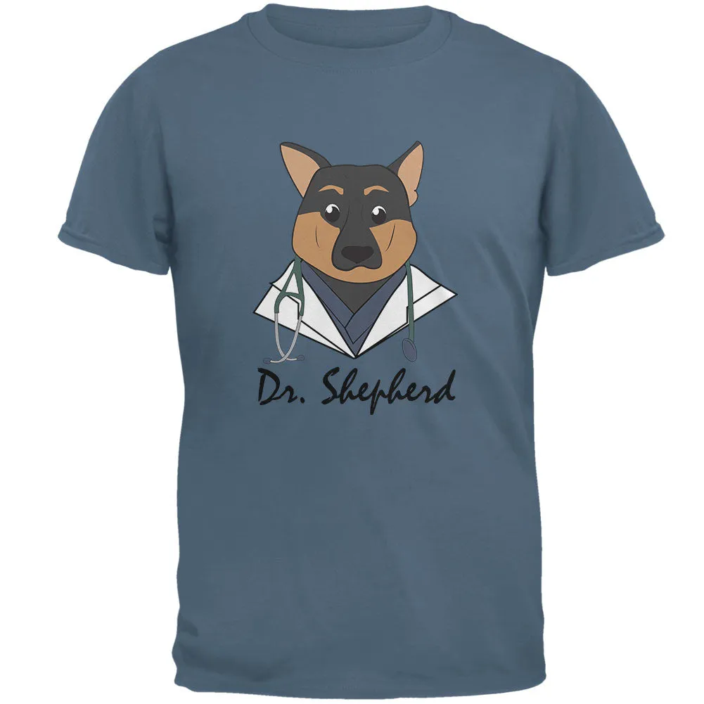 Doctor Shepherd German Dog Funny Cute Mens T Shirt sold by Old Glory