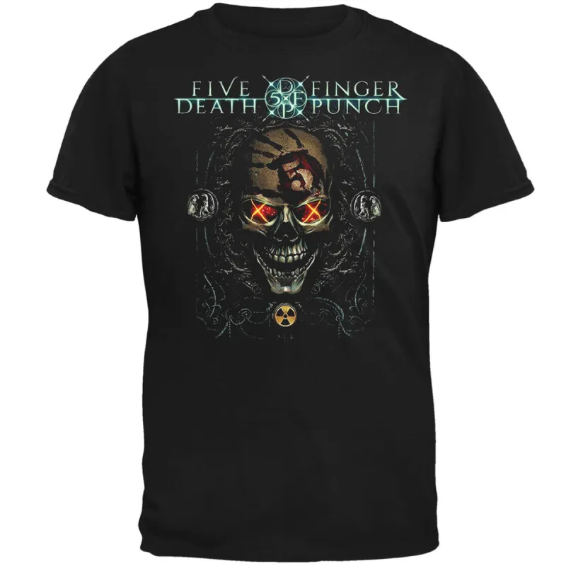 Five Finger Death Punch - Iron Skull Mens T Shirt sold by Old Glory