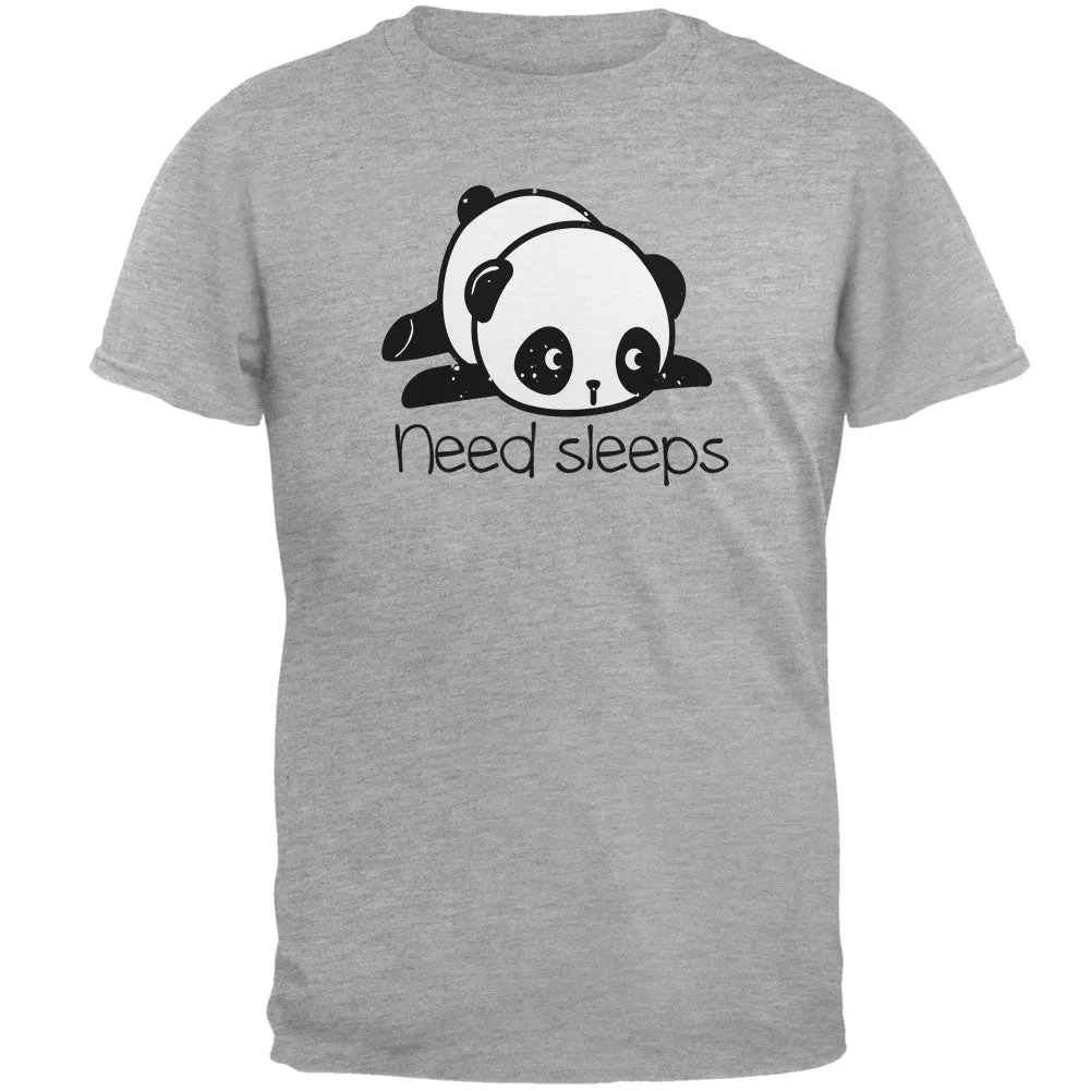 Panda Need Sleep Mens T Shirt sold by Old Glory
