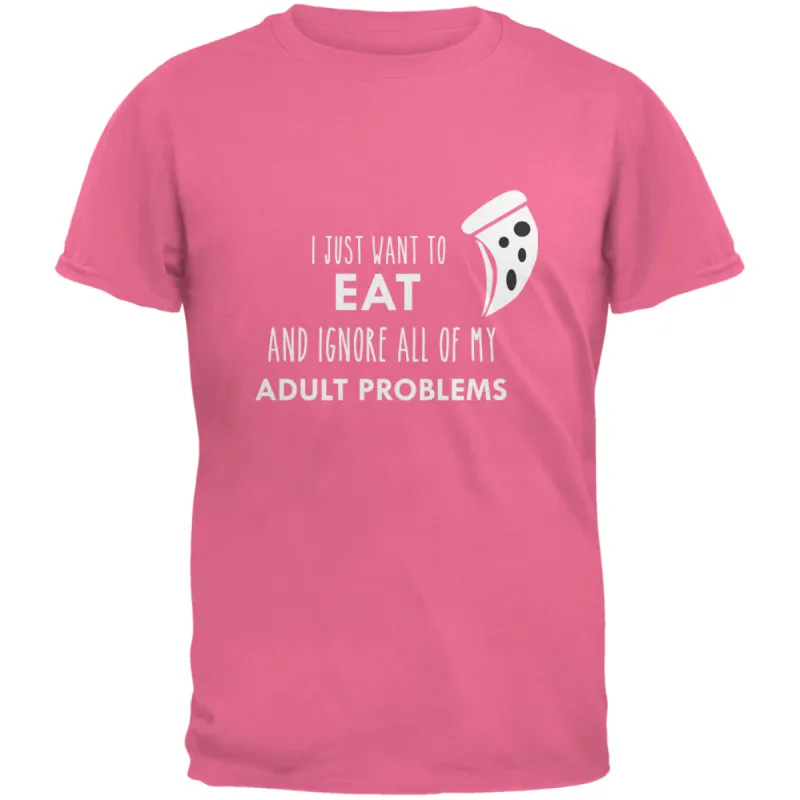 I Just Want to Eat Azalea Adult T-Shirt sold by Old Glory
