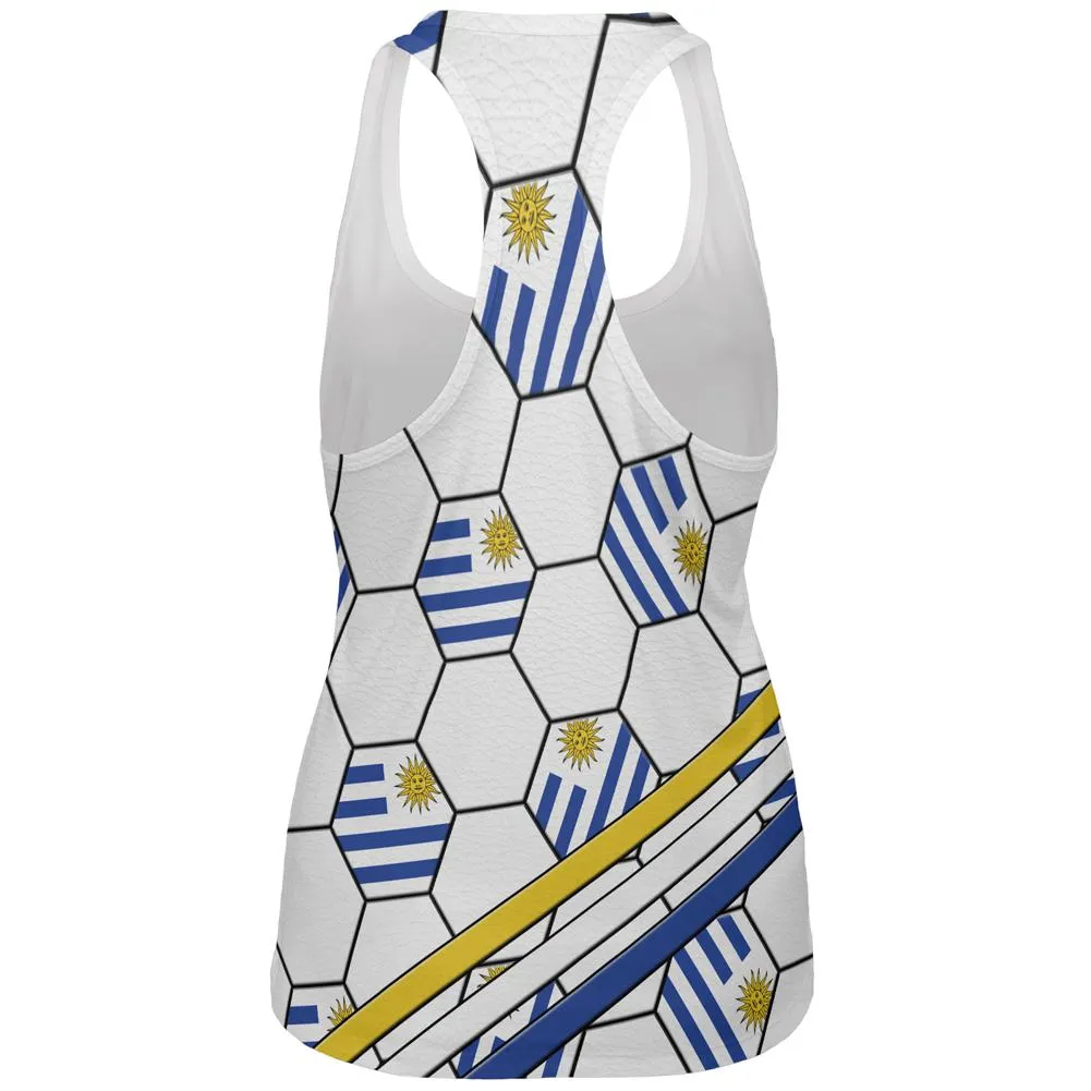 World Cup Uruguay Soccer Ball All Over Womens Work Out Tank Top sold by Old Glory product image thumbnail 2