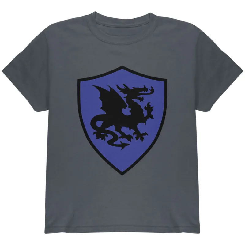 Halloween Knight Shield Costume Dragon Youth T Shirt sold by Old Glory