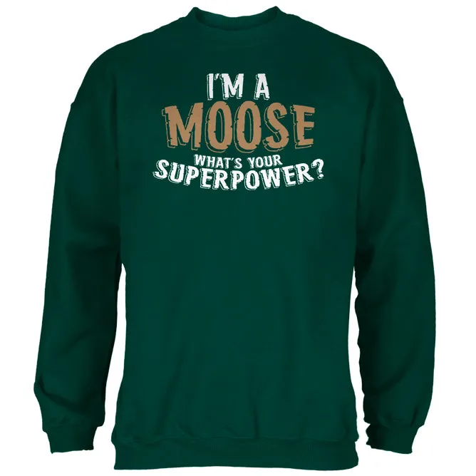 I'm A Moose What's Your Superpower Mens Sweatshirt sold by Old Glory product image thumbnail 2