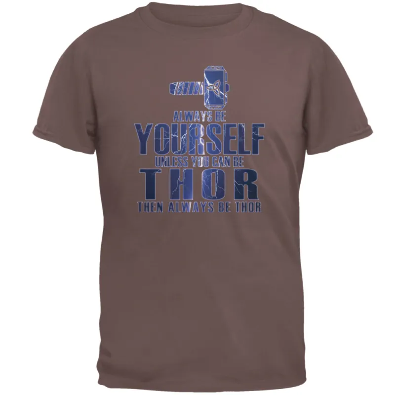 Always Be Yourself Thor Mens T Shirt sold by Old Glory
