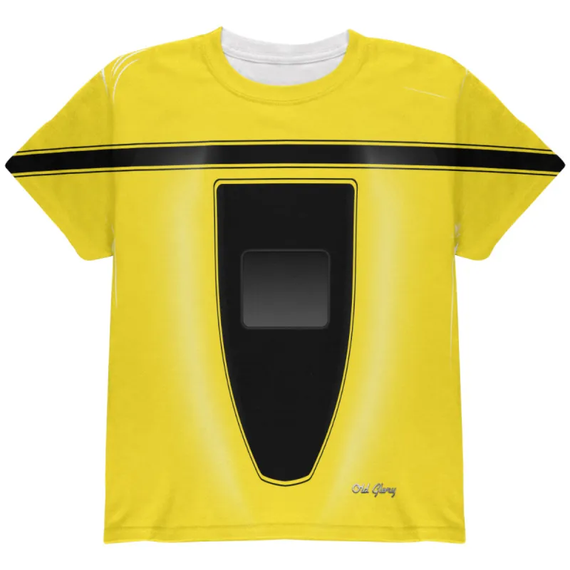 Halloween Classic Muscle Car Yellow Costume All Over Youth T Shirt sold by Old Glory