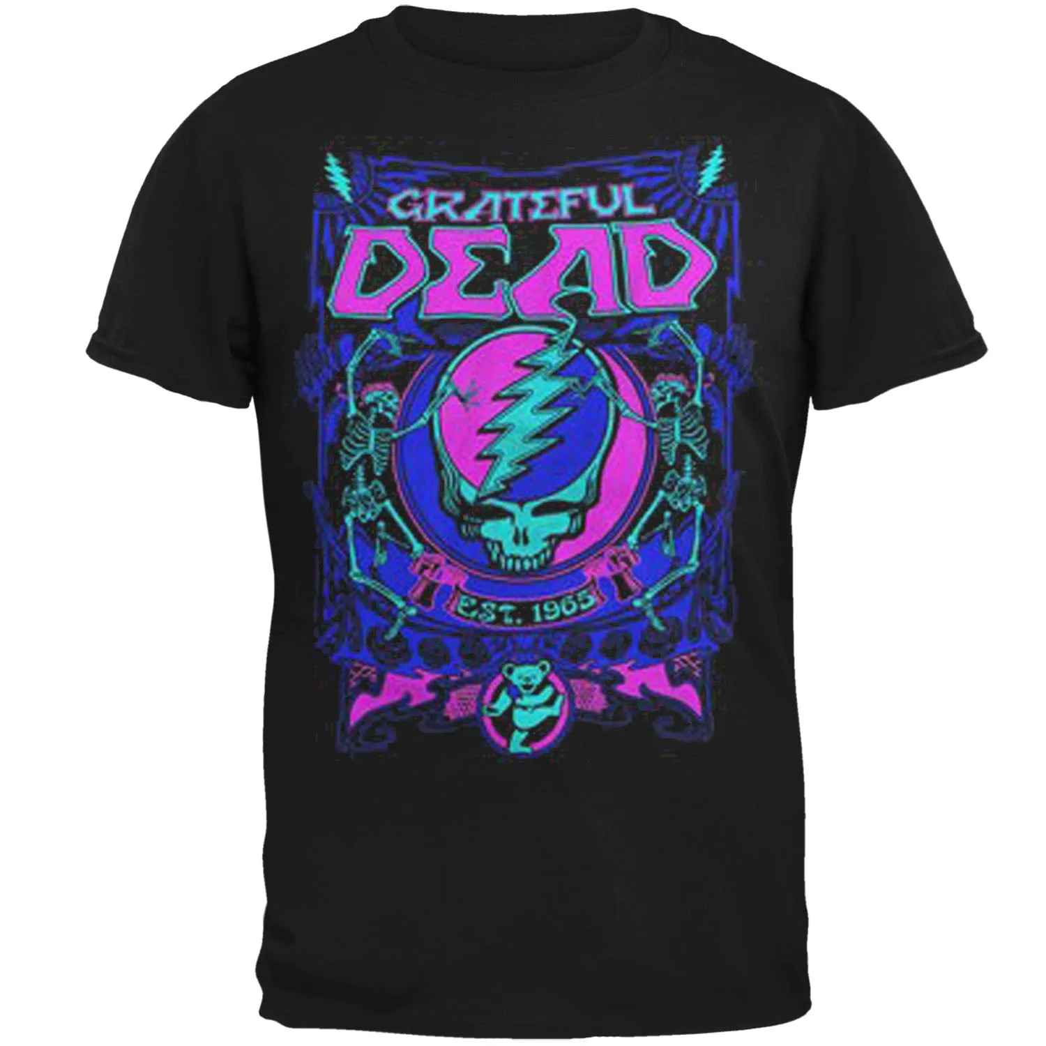 Grateful Dead - SYF Blacklight Mens T Shirt sold by Old Glory product image thumbnail 2