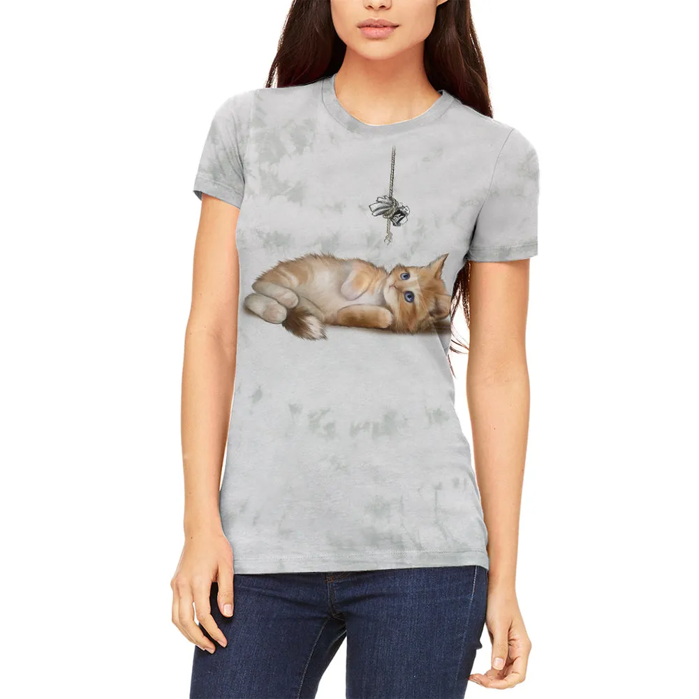 Simple Things Kitty Cat Playtoy Juniors Soft T Shirt sold by Old Glory product image thumbnail 2