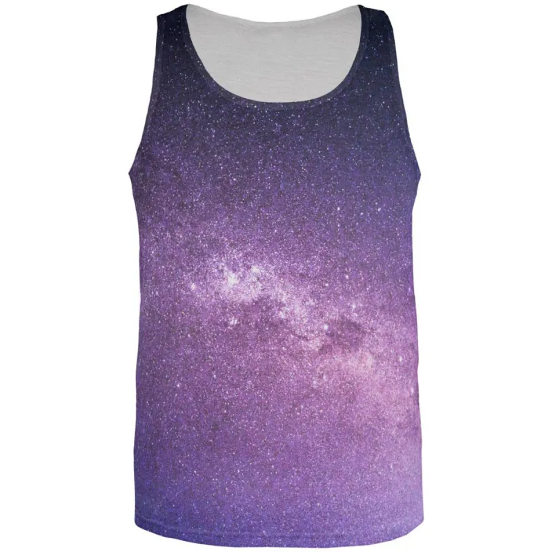 Halloween Galaxy Space Stars All Over Mens Tank Top sold by Old Glory