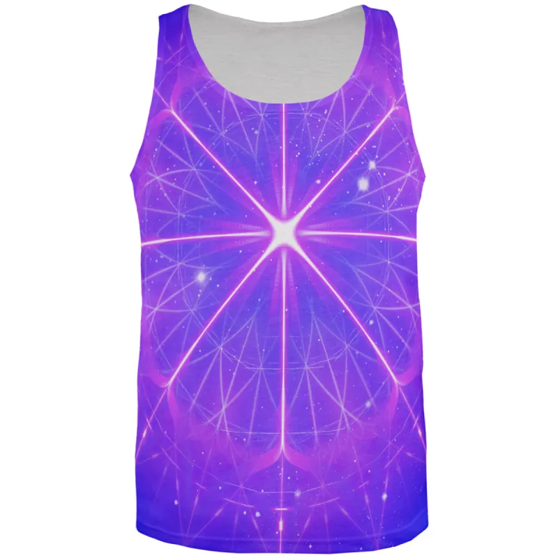 Celestial Gateway Fractal Mandala All Over Mens Tank Top sold by Old Glory