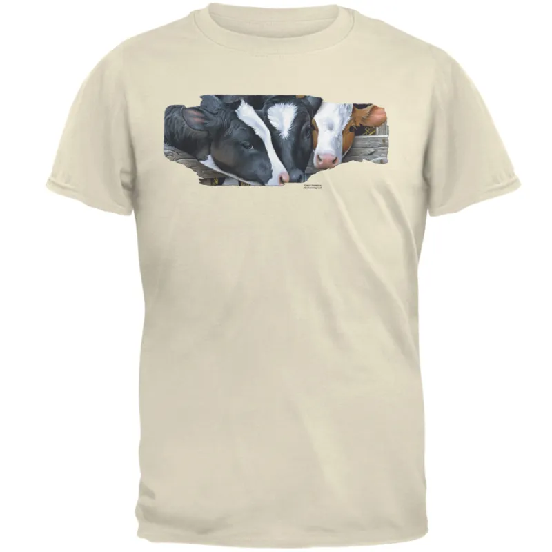 Queens of the Dairy Farm Cows Mens T Shirt sold by Old Glory