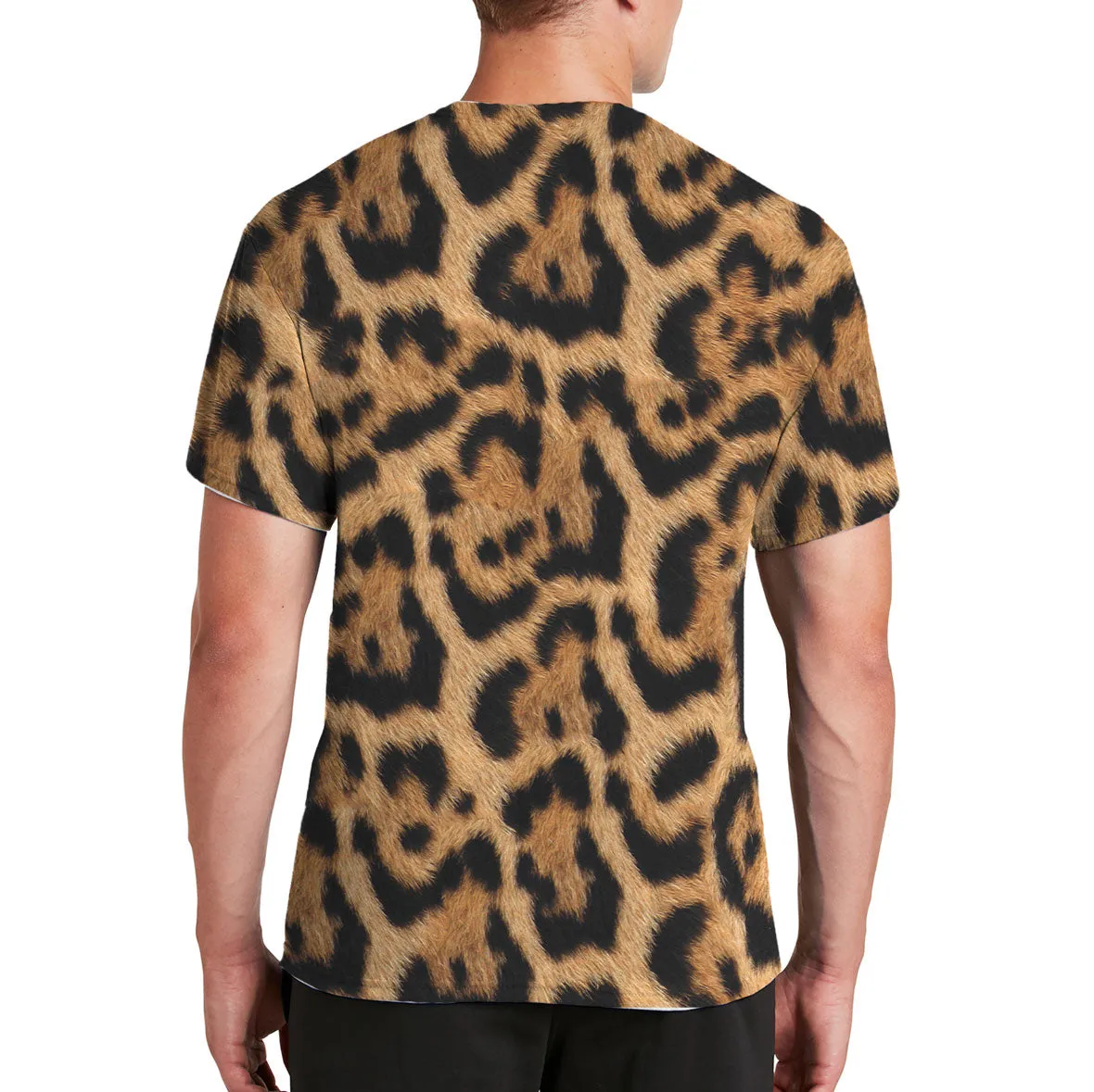Halloween Leopard Print Costume All Over Mens T Shirt sold by Old Glory product image thumbnail 3