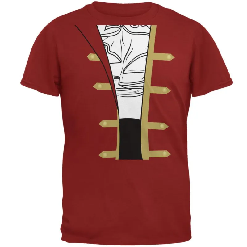 Halloween Spanish Pirate Costume Men Mens Soft T Shirt sold by Old Glory