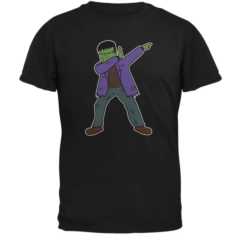 Halloween Dabbing Frankenstein's Monster Mens T Shirt sold by Old Glory