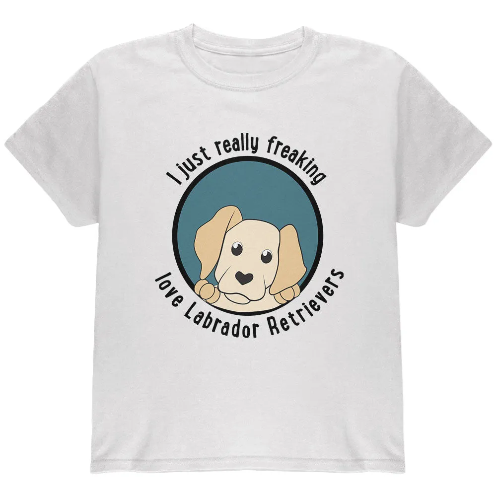 I Just Love Labrador Retrievers Dog Youth T Shirt sold by Old Glory