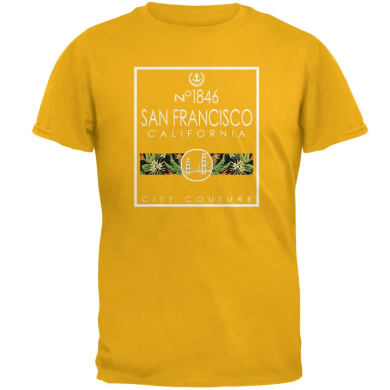 Bridge Cute Couture San Francisco California Mens T Shirt sold by Old Glory