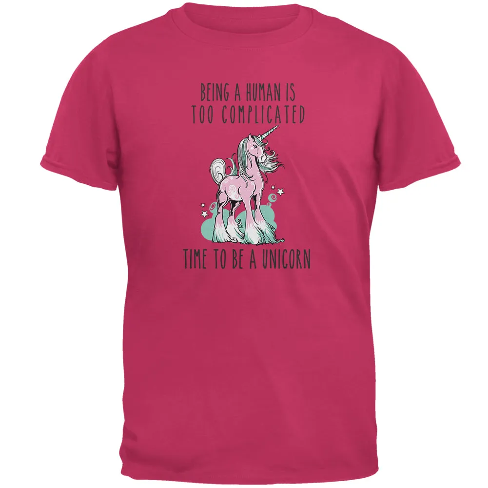 Time To Be A Unicorn Mens T Shirt sold by Old Glory product image thumbnail 3