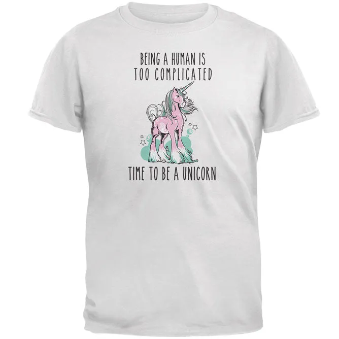 Time To Be A Unicorn Mens T Shirt sold by Old Glory product image thumbnail 4