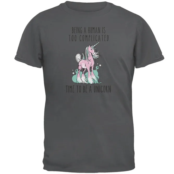 Time To Be A Unicorn Mens T Shirt sold by Old Glory product image thumbnail 2