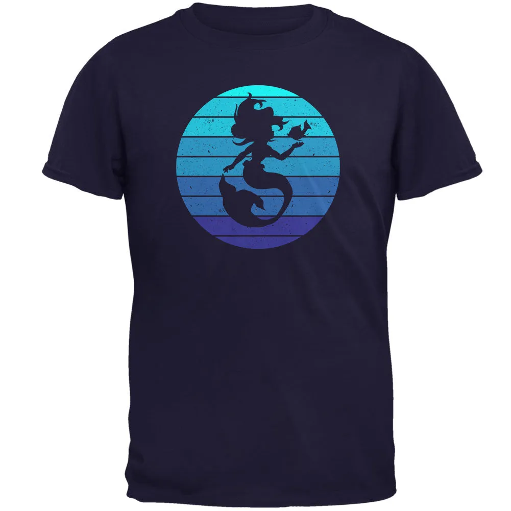Mermaid Retro Ocean Blues Mens T Shirt sold by Old Glory