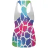 Show Your Colors Spots Gay Pride Rainbow All Over Womens Work Out Tank Top sold by Old Glory