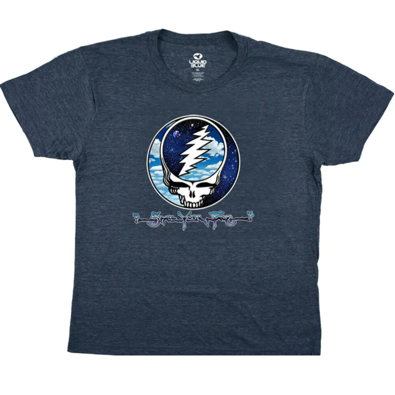 Grateful Dead Steal your Face Space Your Face Mens T Shirt sold by Old Glory