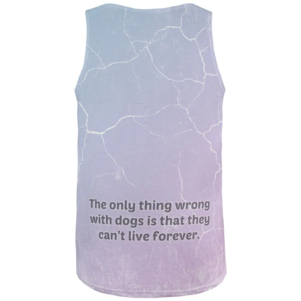 Yorkshire Terrier Live Forever All Over Adult Tank Top sold by Old Glory product image thumbnail 2