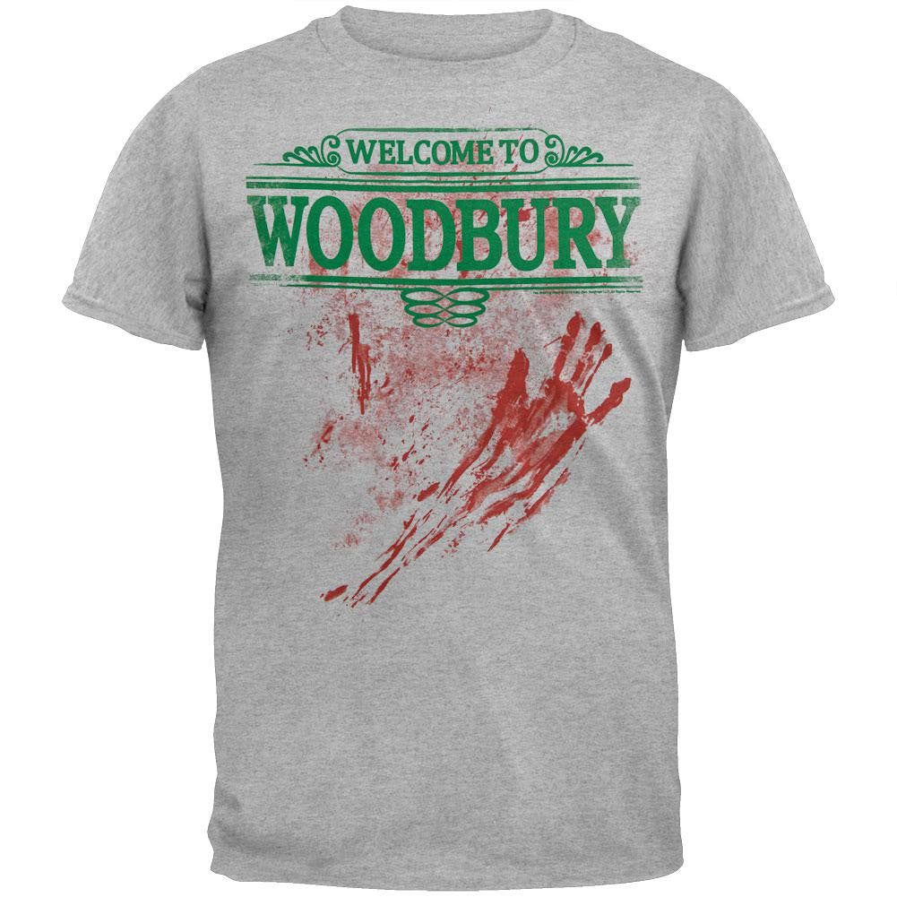Walking Dead - Welcome To Woodbury Soft T-Shirt sold by Old Glory