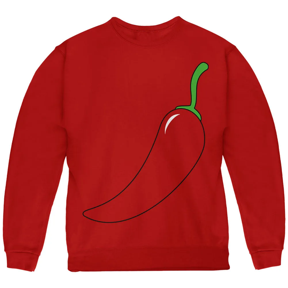 Halloween Chili Pepper Costume of Cinco de Mayo Youth Sweatshirt sold by Old Glory