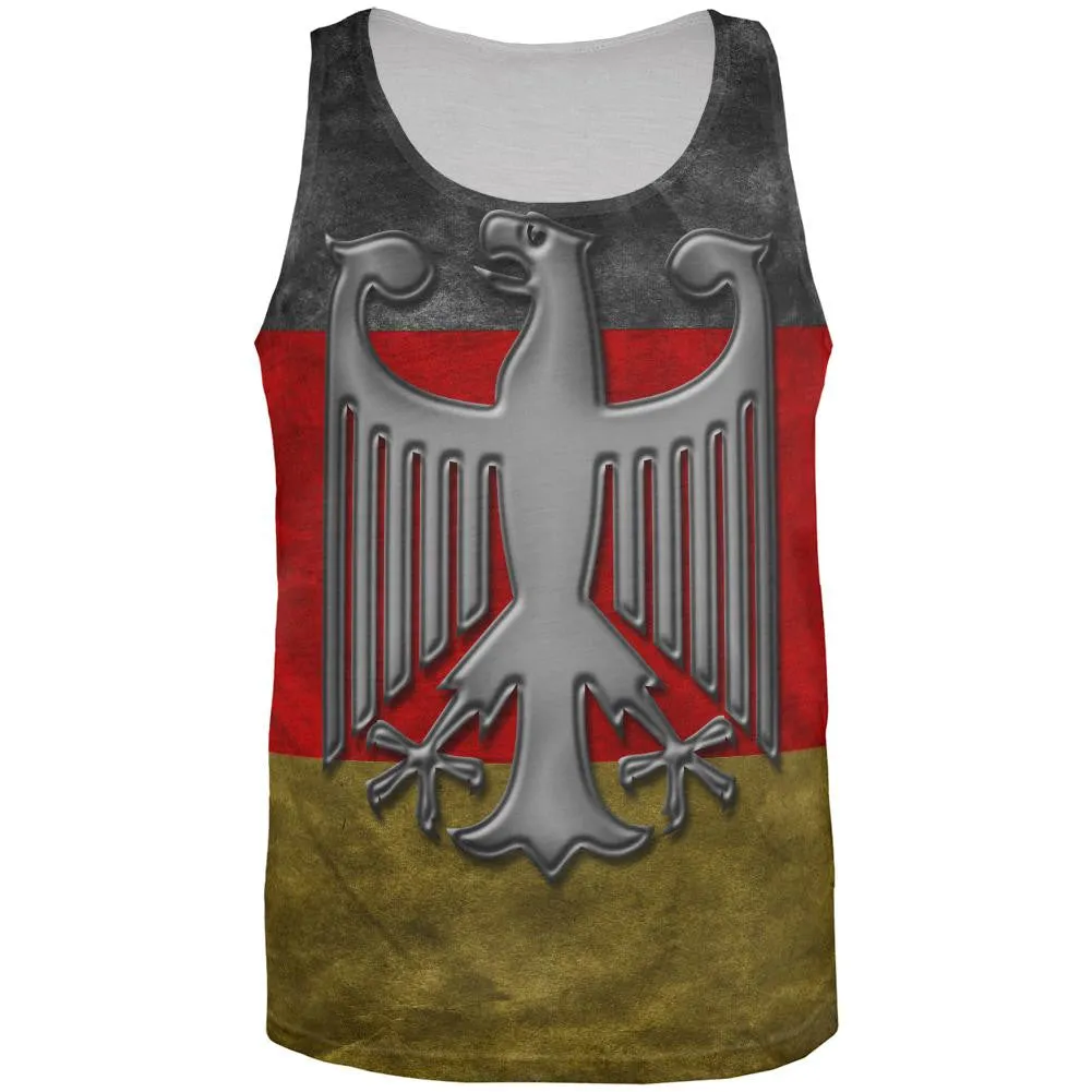 German Flag Eagle Crest All Over Mens Tank Top sold by Old Glory