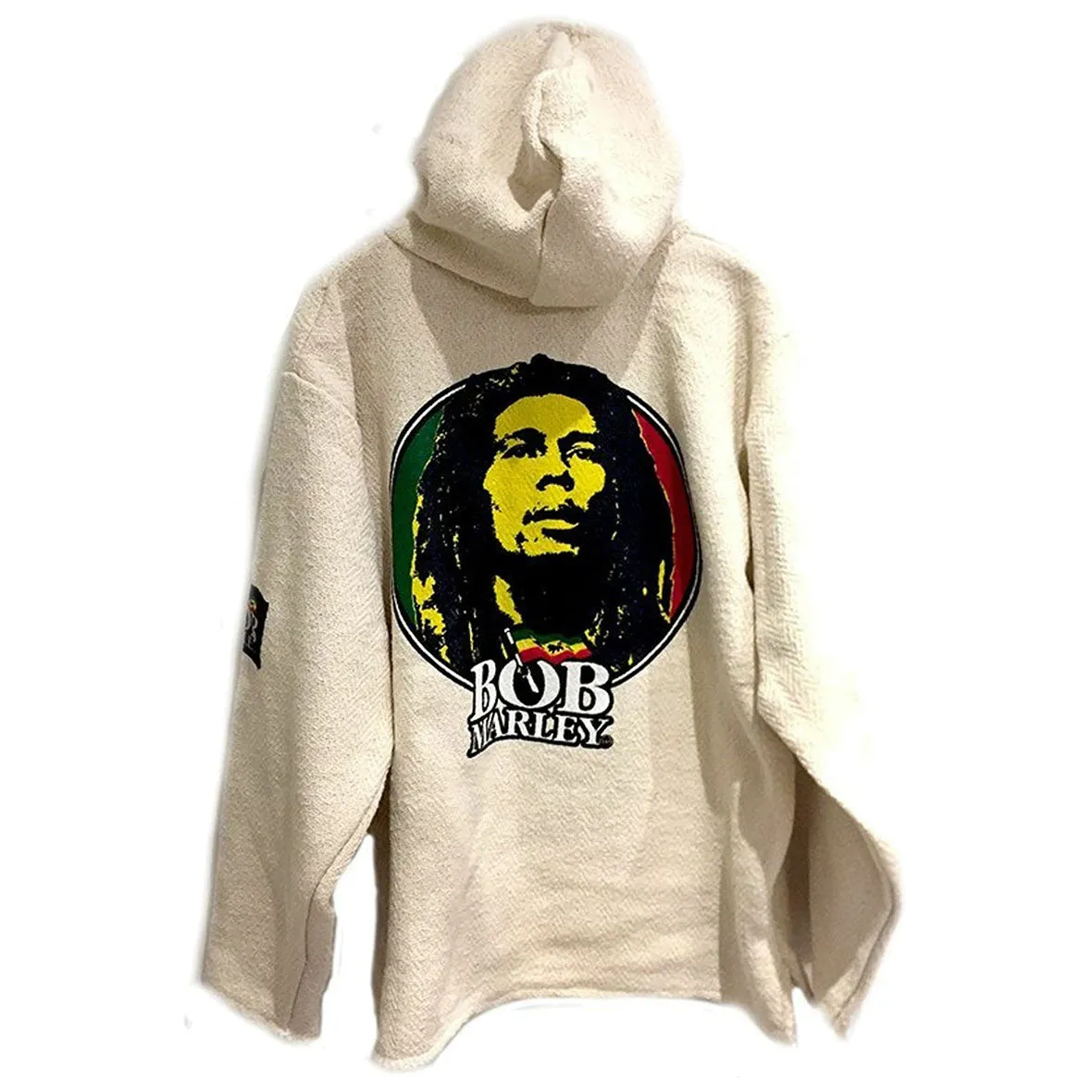 Bob Marley - Circular Logo Mens Pullover Baja Hoodie sold by Old Glory product image thumbnail 2
