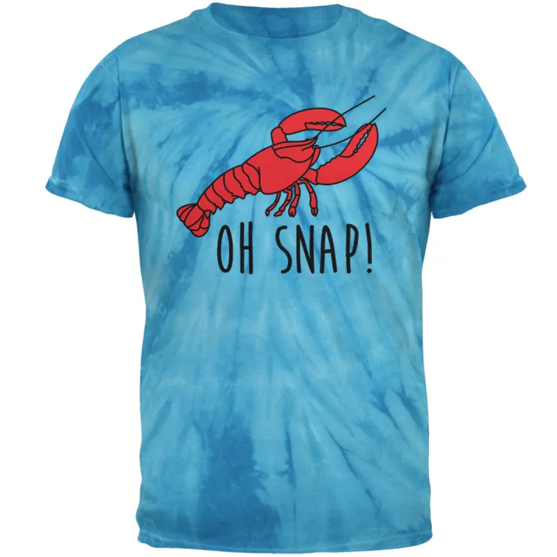 Lobster Crustacean Oh Snap Mens T Shirt sold by Old Glory