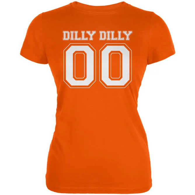 Dilly Dilly Jersey Custom Numbers Juniors Soft T Shirt sold by Old Glory product image thumbnail 2