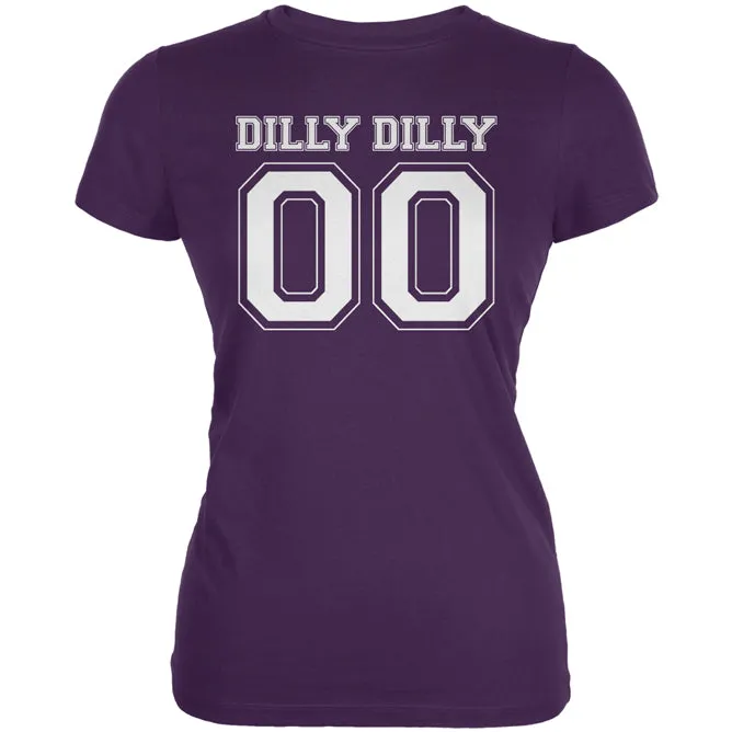 Dilly Dilly Jersey Custom Numbers Juniors Soft T Shirt sold by Old Glory product image thumbnail 3