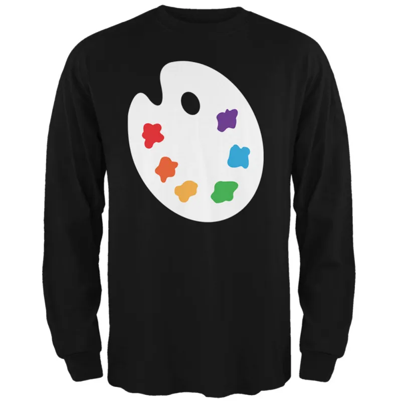 Halloween Artist Palette Costume Mens Long Sleeve T Shirt sold by Old Glory