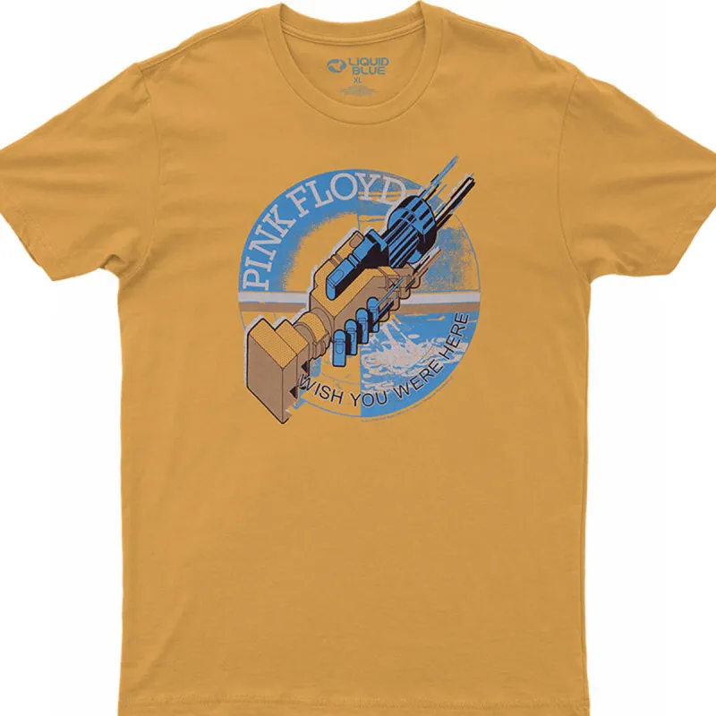 Pink Floyd Wish You Were Here Machine Mens T Shirt sold by Old Glory