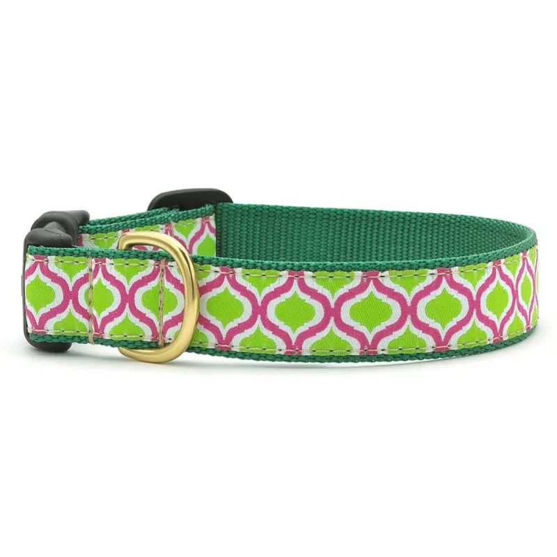Green Kismet Dog Collar sold by Old Glory