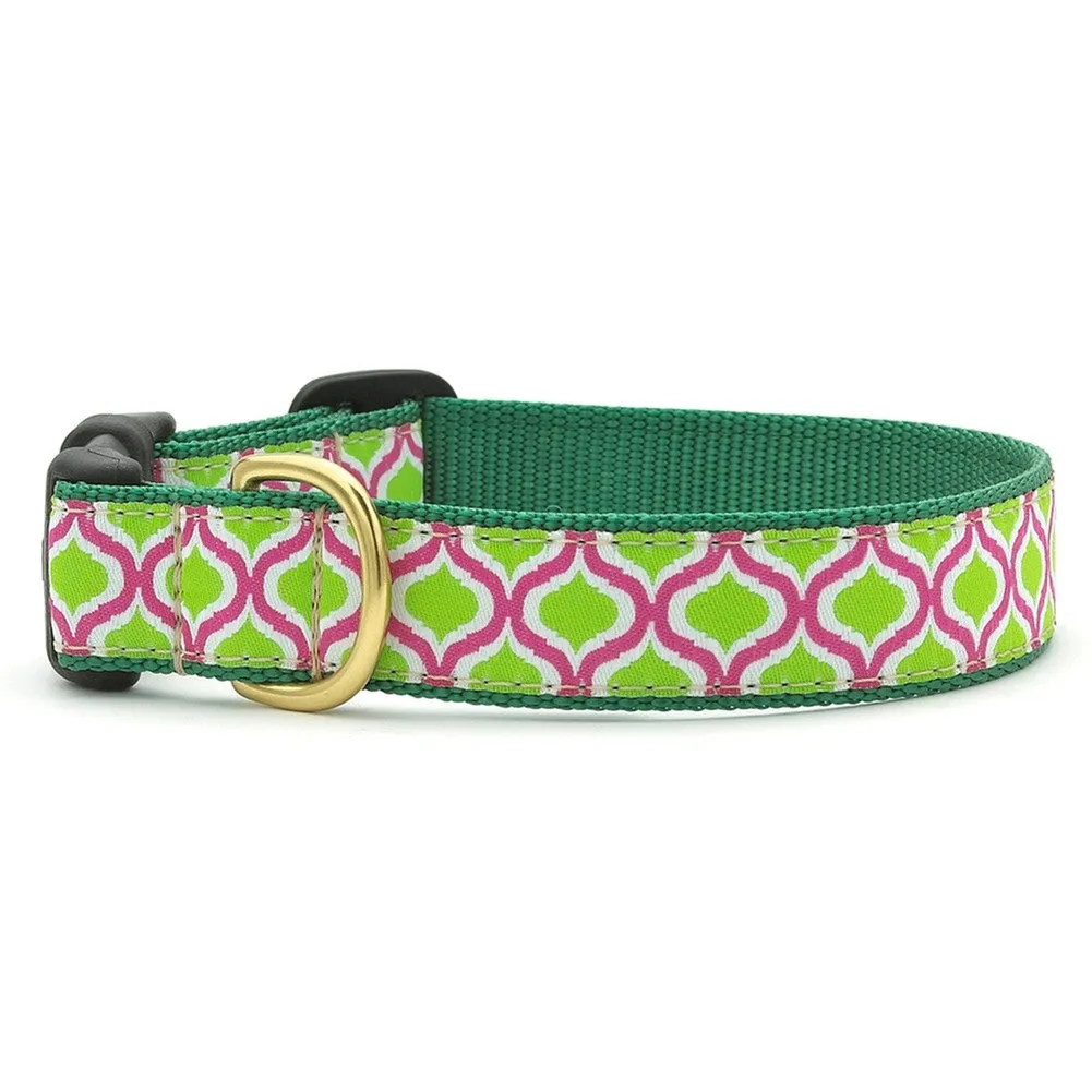 Green Kismet Dog Collar sold by Old Glory