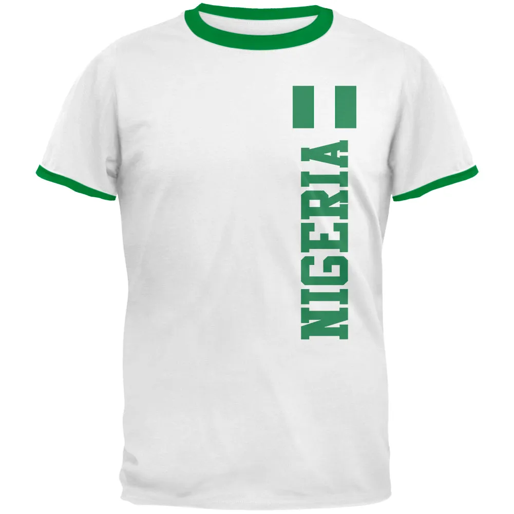 World Cup Nigeria Mens Ringer T Shirt sold by Old Glory product image thumbnail 2