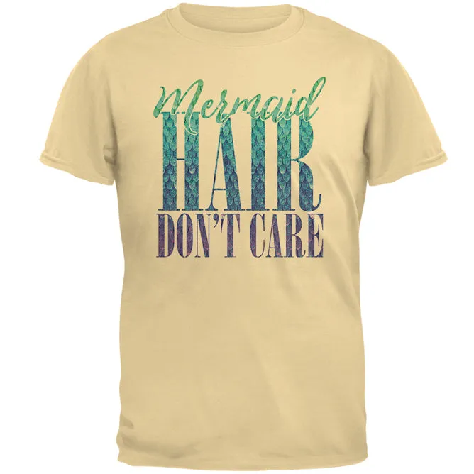 Mermaid Hair Don't Care Mens T Shirt sold by Old Glory product image thumbnail 5