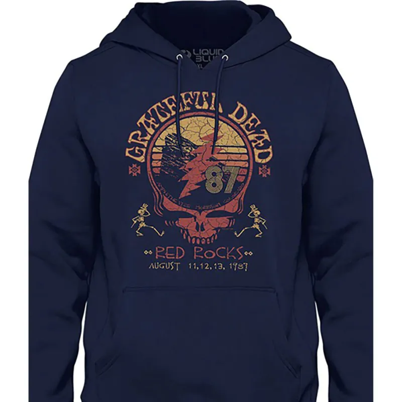 Grateful Dead - Red Rocks 87 Mens Pullover Hoodie sold by Old Glory