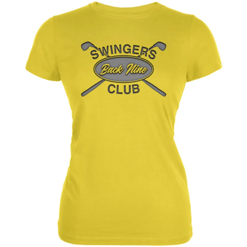 Back Nine Swingers Club Juniors Soft T Shirt sold by Old Glory