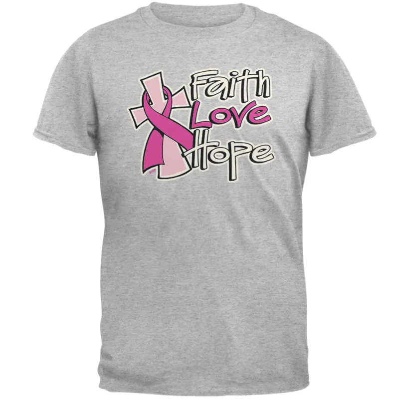 Faith Love Hope Mens T Shirt sold by Old Glory