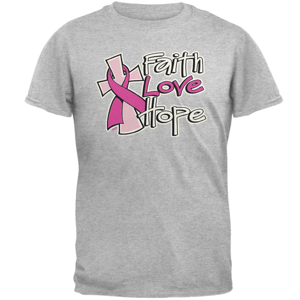 Faith Love Hope Mens T Shirt sold by Old Glory