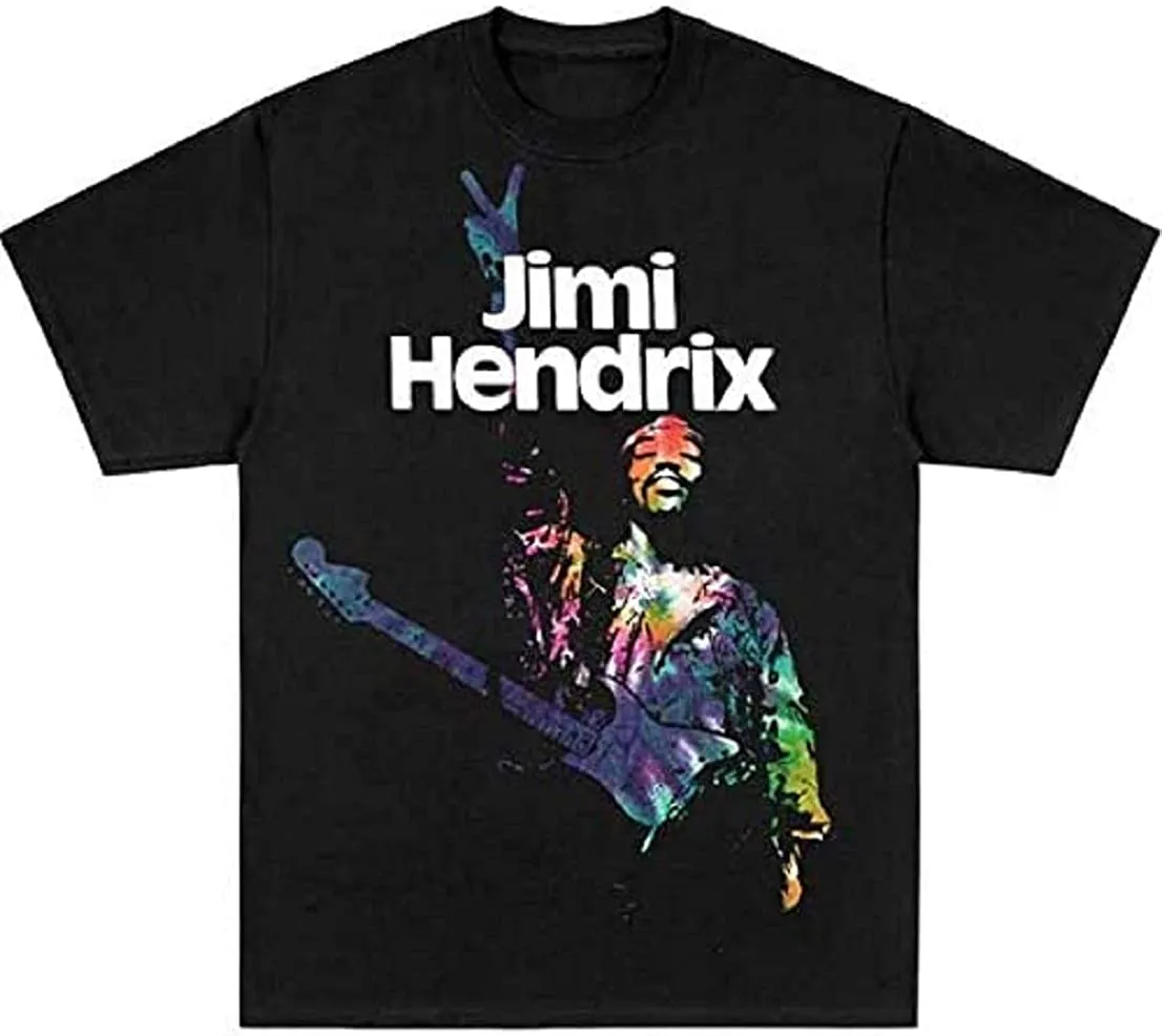 Jimi Hendrix - Peace Mens Soft T Shirt sold by Old Glory