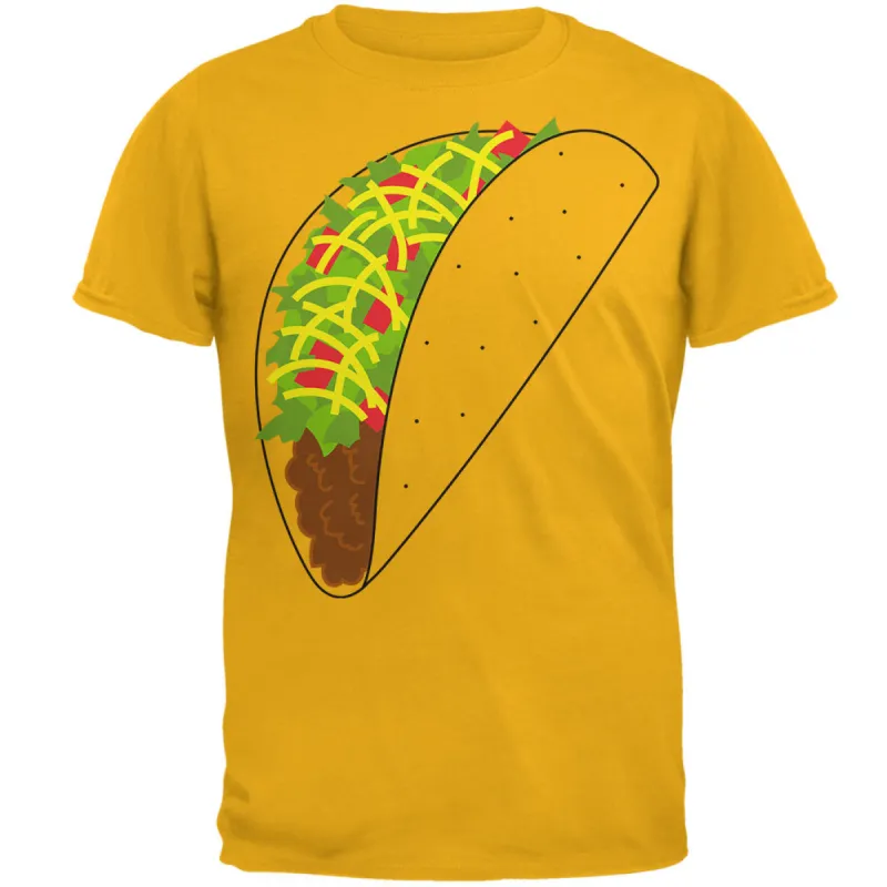 Halloween Taco Food Costume Mens T Shirt sold by Old Glory