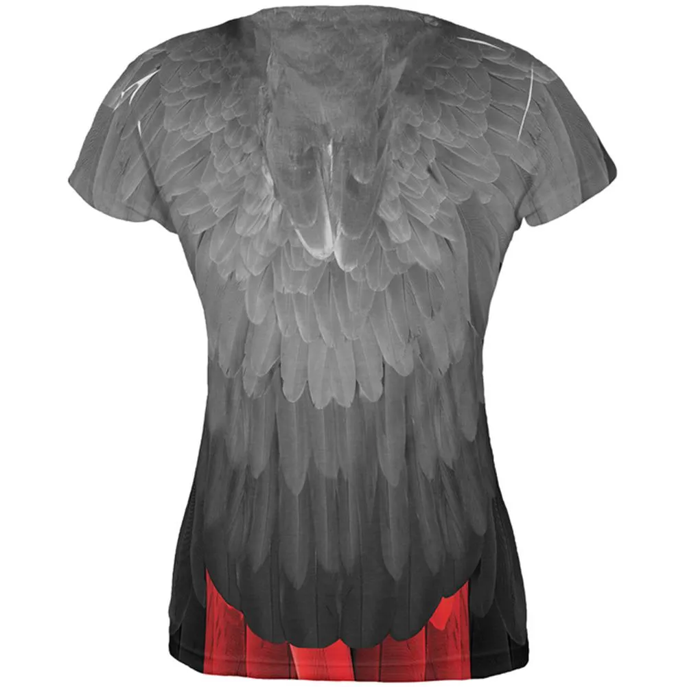 Halloween African Grey Parrot Costume All Over Juniors T-Shirt sold by Old Glory product image thumbnail 2