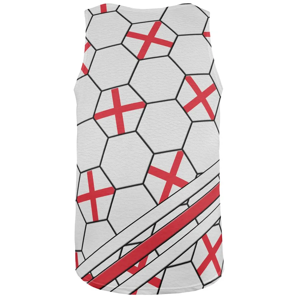 World Cup England Soccer Ball All Over Mens Tank Top sold by Old Glory product image thumbnail 2