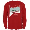 Christmas Dachshund Weiner Winter Wonderland Mens Long Sleeve T Shirt sold by Old Glory